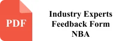 industry expert feedback