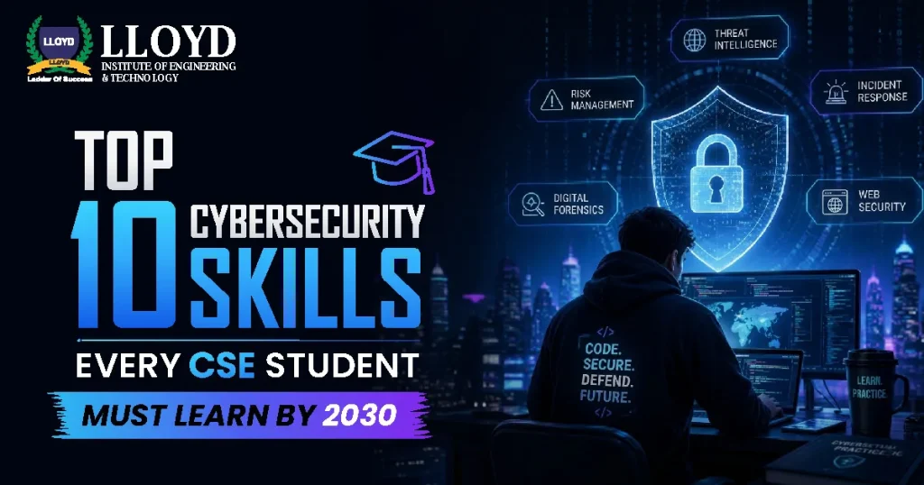 Top 10 Cybersecurity Skills Every CSE Student Must Learn by 2030